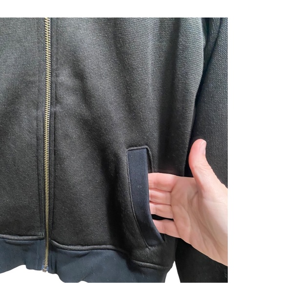 Black Eddie‎ Bauer Bomber Jacket size XS EUC - Picture 5 of 8